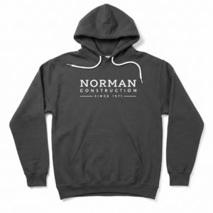 Norman Construction Hoodie – Charcoal