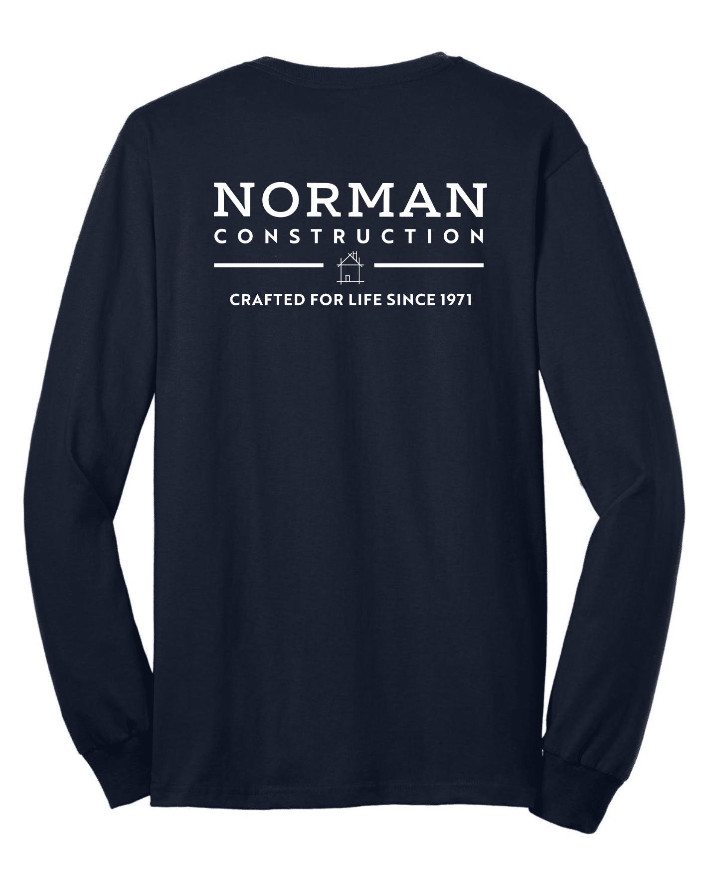 Navy Long Sleeve T-Shirt - Image 2